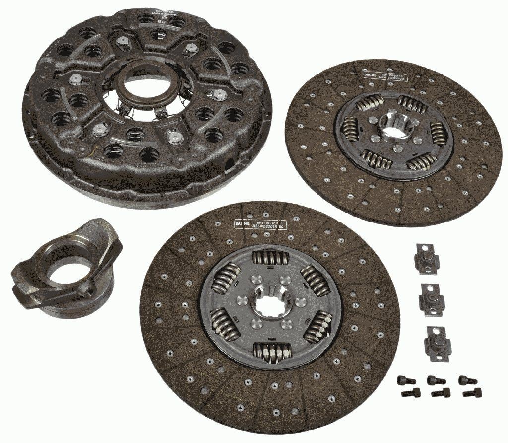 SACHS 1800 106 033 Clutch kit without intermediate ring, 350mm