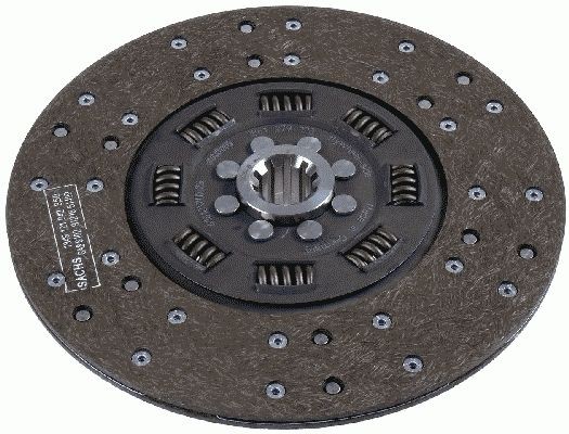 SACHS 1861 279 133 Clutch Disc 295mm, Number of Teeth: 10