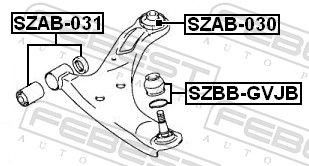 SZBBGVJB Repair Kit, ball joint FEBEST SZBB-GVJB review and test
