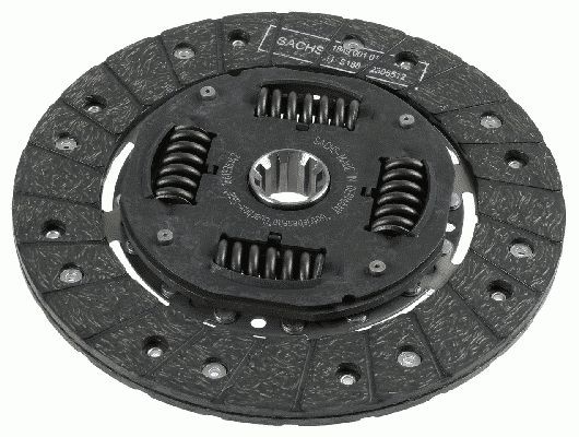 SACHS 1861 936 142 Clutch Disc 228mm, Number of Teeth: 10