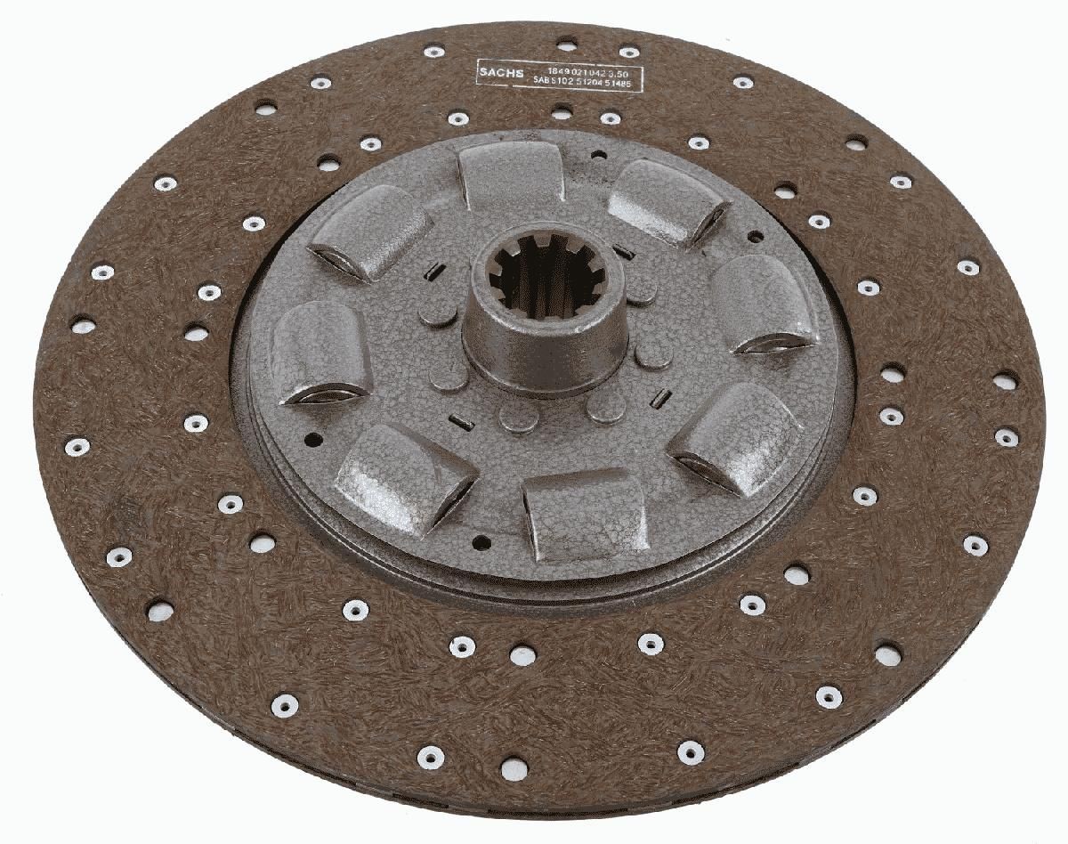 SACHS 1862 225 132 Clutch Disc 400mm, Number of Teeth: 10