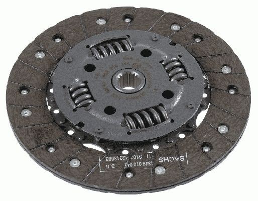 SACHS 1862 516 345 Clutch Disc 215mm, Number of Teeth: 18