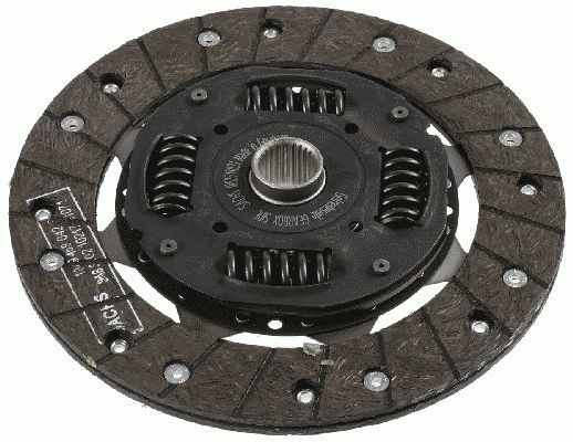 Clutch disc SACHS 210mm, Number of Teeth: 28 - 1862 518 031