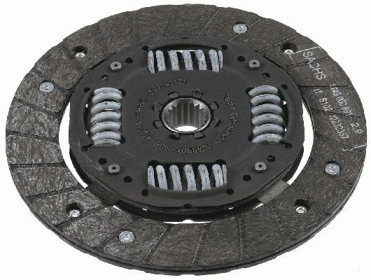 SACHS 1862 542 131 Clutch Disc 180mm, Number of Teeth: 18