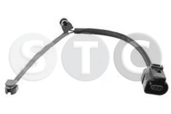 STC Rear Axle Length: 255mm Warning contact, brake pad wear T402119 buy