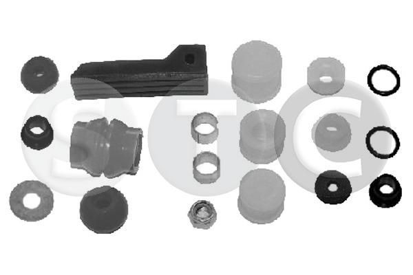 KIMISS 3Pcs Kit di riparazione selettore tiranteria ABS kit di riparazione leva selettrice Kit di riparazione per T4 