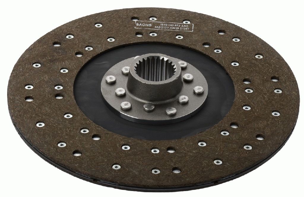 Clutch plate SACHS 350mm, Number of Teeth: 24 - 1864 501 001