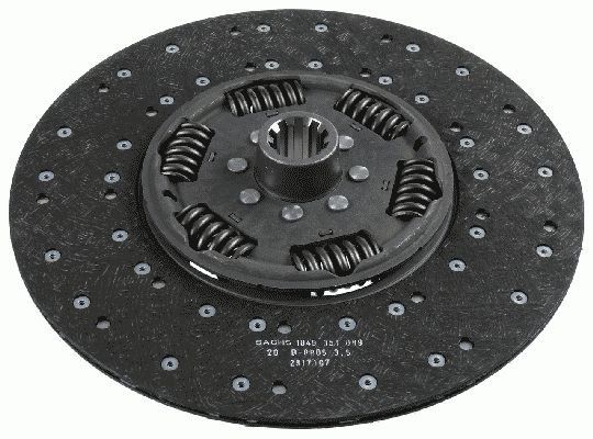 SACHS 1878 000 206 Clutch Disc 430mm, Number of Teeth: 10