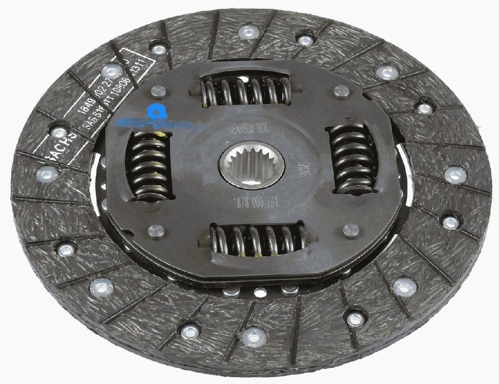 SACHS 1878 000 794 Clutch Disc 200mm, Number of Teeth: 18