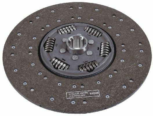 SACHS 1878 000 961 Clutch Disc 380mm, Number of Teeth: 10