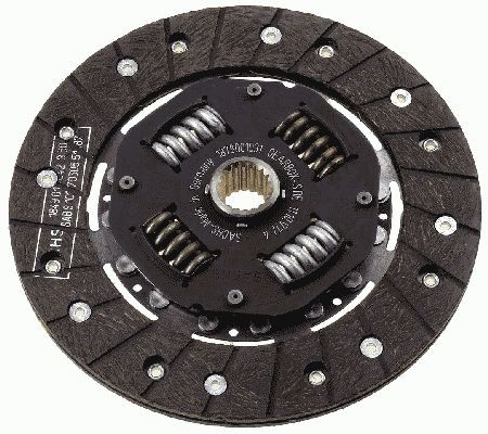 SACHS 1878 001 031 Clutch Disc 200mm, Number of Teeth: 20