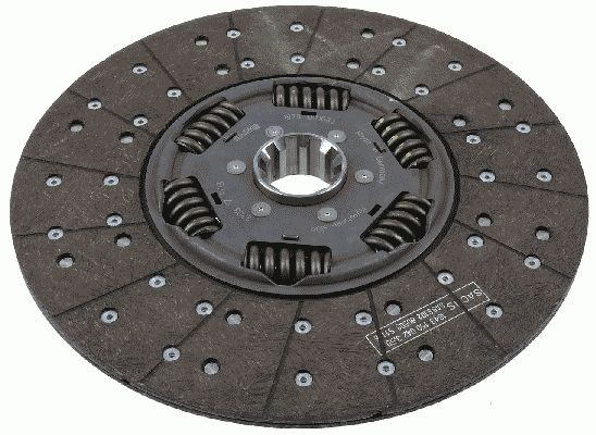 SACHS 1878 001 082 Clutch Disc 350mm, Number of Teeth: 10