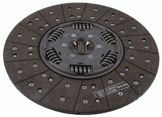 SACHS 1878 001 145 Clutch Disc 350mm, Number of Teeth: 10
