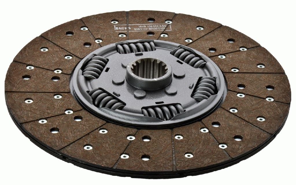 SACHS 1878 002 075 Clutch Disc 350mm, Number of Teeth: 16
