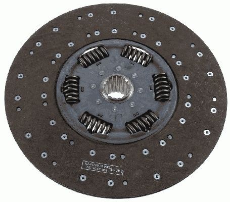 SACHS 1878 002 731 Clutch Disc 430mm, Number of Teeth: 18