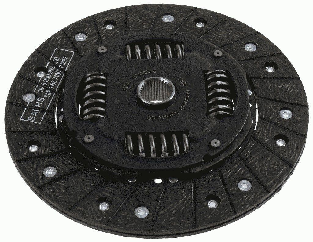 SACHS 1878 003 232 Clutch Disc 215mm, Number of Teeth: 28