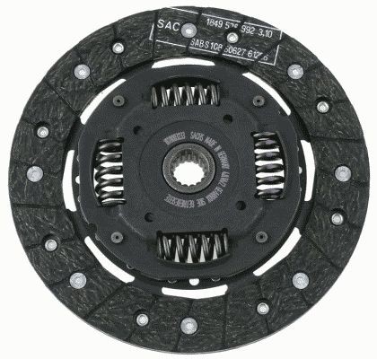 SACHS 1878 003 233 Clutch Disc 200mm, Number of Teeth: 17