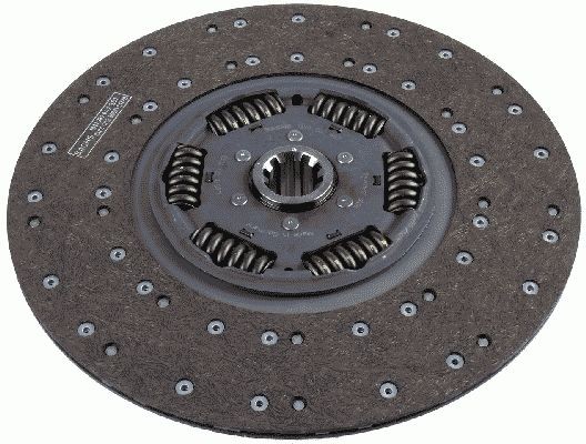 SACHS 1878 003 657 Clutch Disc 420mm, Number of Teeth: 10