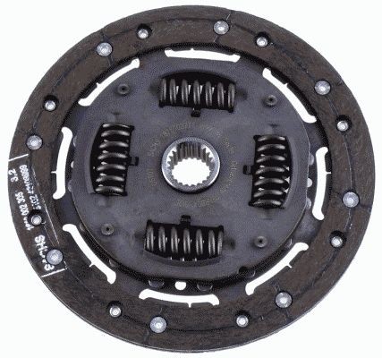 SACHS 1878 003 771 Clutch Disc 210mm, Number of Teeth: 23