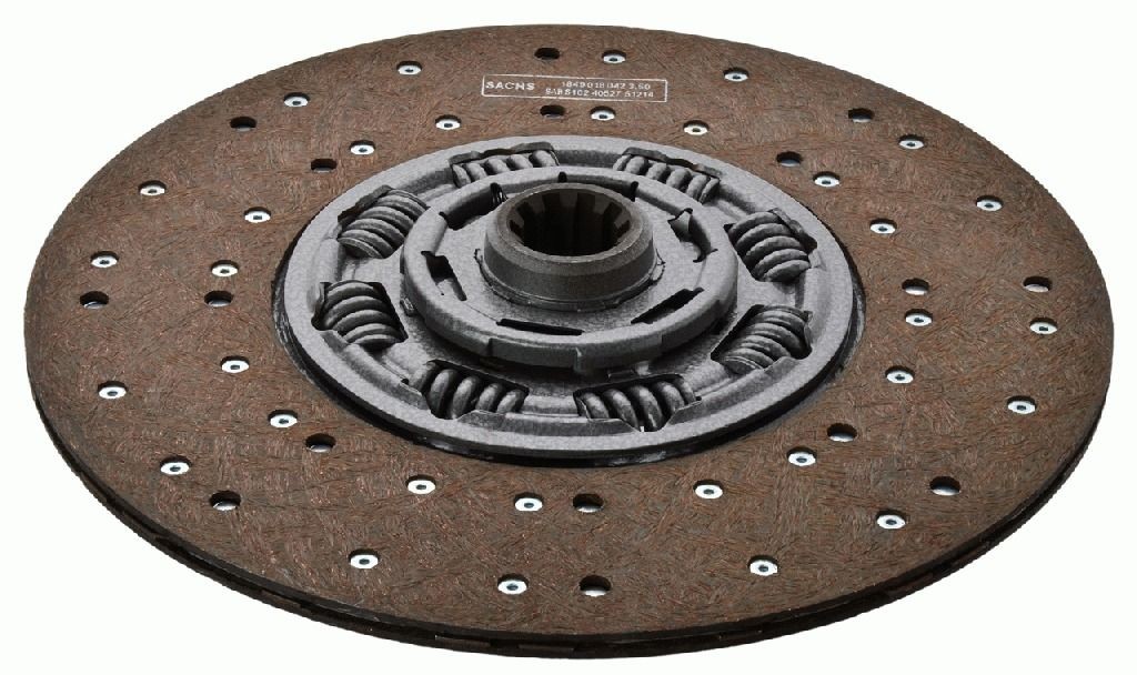 SACHS 1878 003 779 Clutch Disc 400mm, Number of Teeth: 10