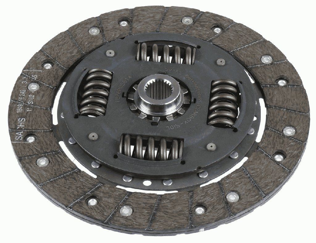 SACHS 1878 005 614 Clutch Disc 225mm, Number of Teeth: 24