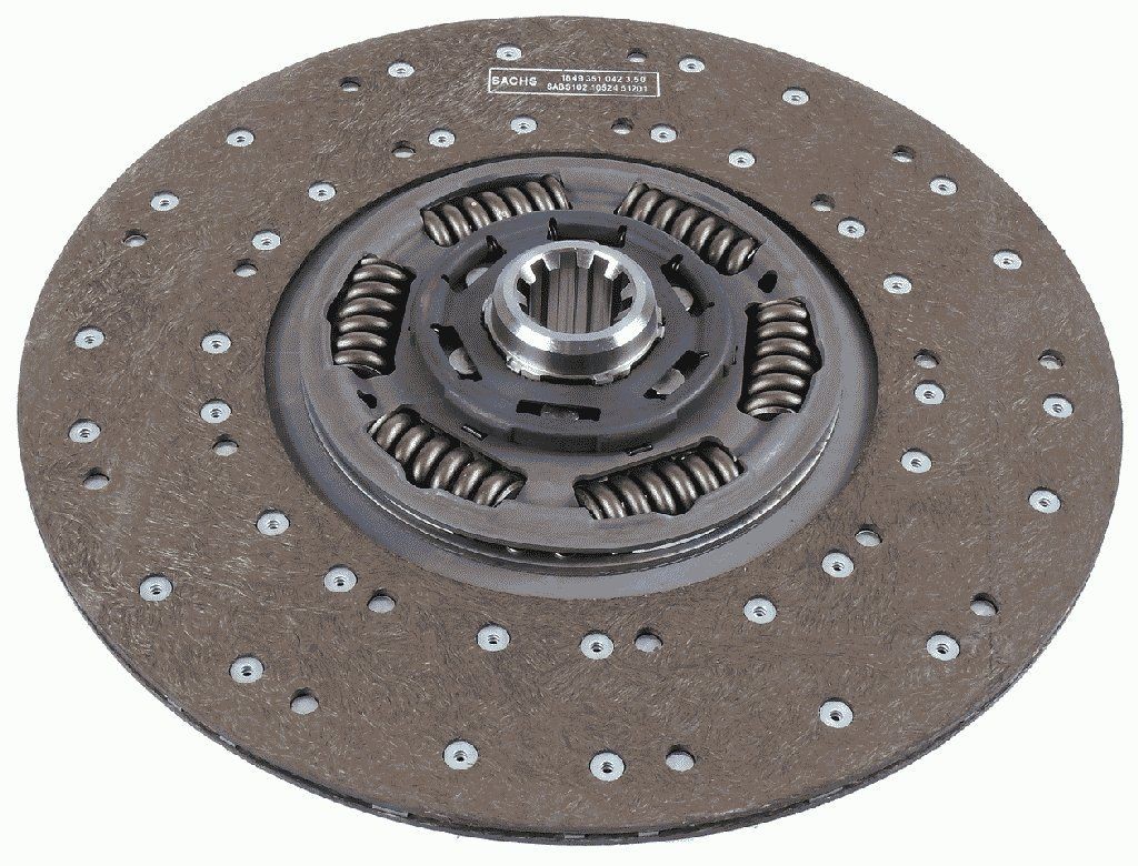 SACHS 1878 005 668 Clutch Disc 430mm, Number of Teeth: 10