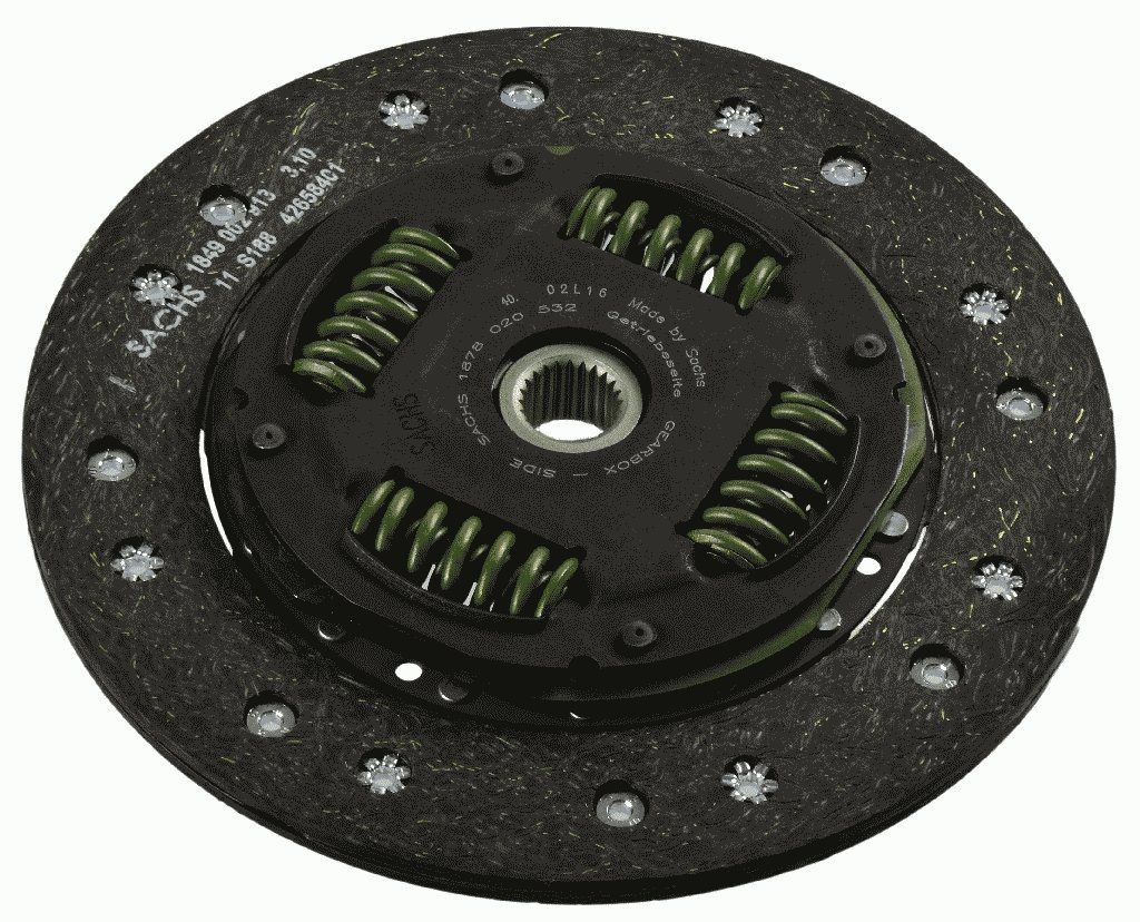 SACHS 1878 020 532 Clutch Disc 215mm, Number of Teeth: 24