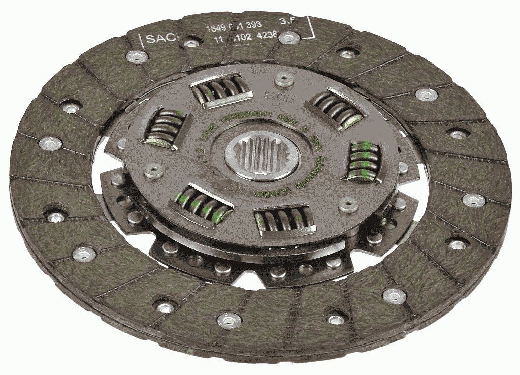 SACHS 1878 022 941 Clutch Disc 200mm, Number of Teeth: 20