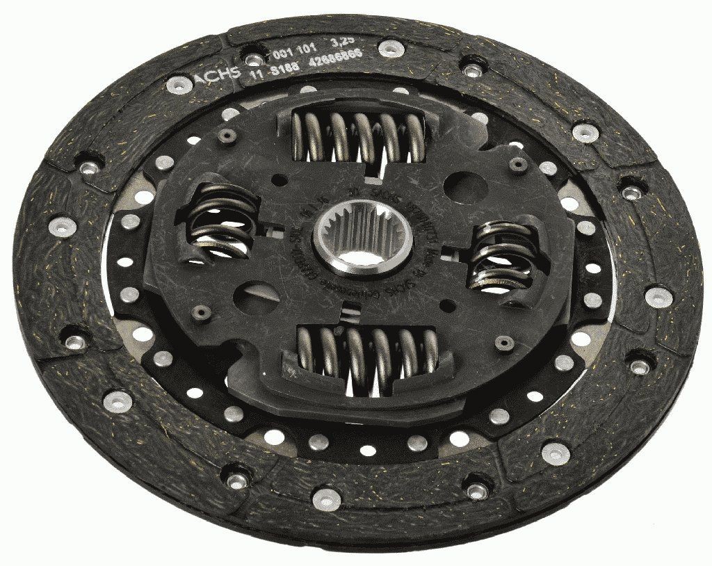 SACHS 1878 040 731 Clutch Disc 228mm, Number of Teeth: 23