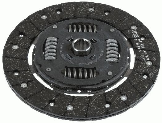 SACHS 1878 043 141 Clutch Disc 228mm, Number of Teeth: 28