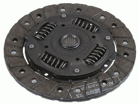 SACHS 1878 050 532 Clutch Disc 190mm, Number of Teeth: 18
