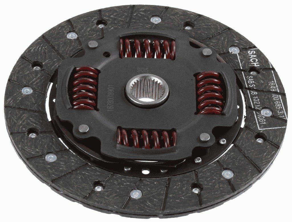 SACHS 1878 078 901 Clutch Disc 190mm, Number of Teeth: 28