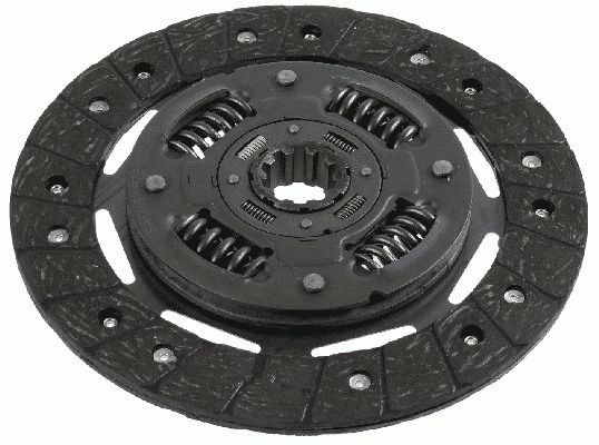 SACHS 1878 600 839 Clutch Disc 215mm, Number of Teeth: 10