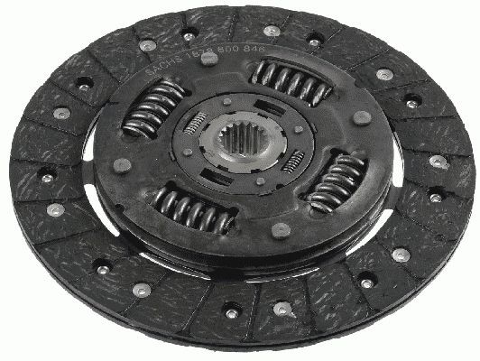 SACHS 1878 600 846 Clutch Disc 200mm, Number of Teeth: 18
