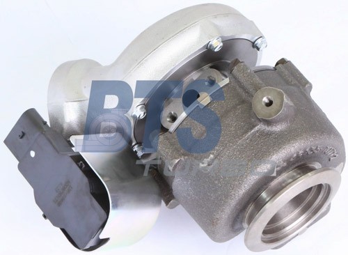 BTS TURBO T914778BL Turbocharger Exhaust Turbocharger, Electrically Controlled, with mounting manual, REMAN