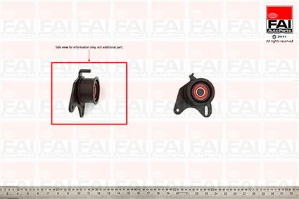 FAI AutoParts T9256 Spannrolle, Zahnriemen für MITSUBISHI Canter (FE3, FE4) 5.Generation LKW in Original Qualität