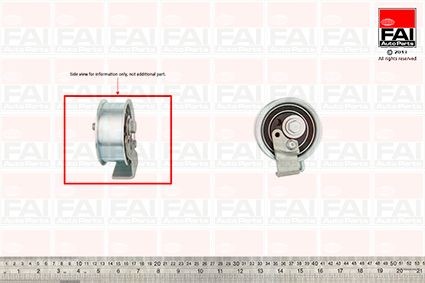FAI AutoParts T9365 Timing belt tensioner pulley Audi A6 C5 Saloon 1.8 116 hp Petrol 2002 price