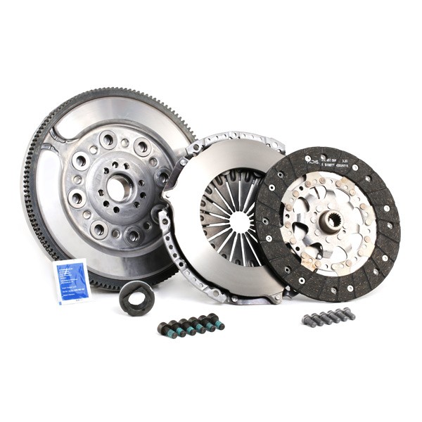 2290601002 Clutch set 2290 601 002 SACHS with clutch pressure plate, with dual-mass flywheel, with flywheel screws, with pressure plate screws, with clutch disc, with clutch release bearing, 228mm