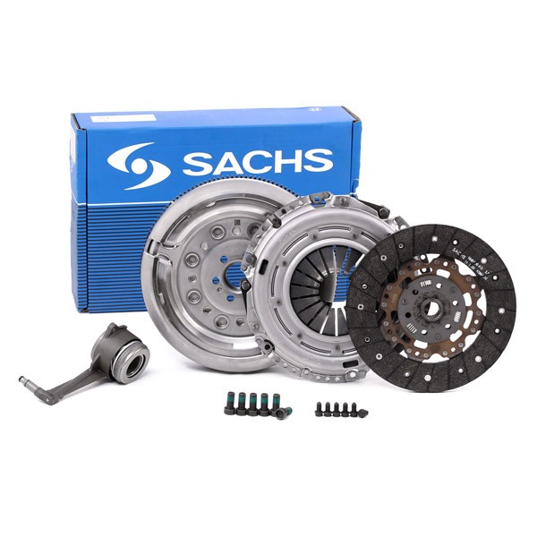 SACHS DMF Module plus CSC 2290 601 005 Clutch kit with central slave cylinder, with clutch pressure plate, with dual-mass flywheel, with flywheel screws, with pressure plate screws, with clutch disc, 240mm