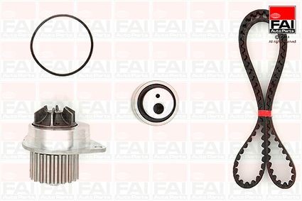 Timing belt and water pump kit FAI AutoParts Number of Teeth: 108 - TBK09-6084