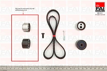 FAI AutoParts TBK124 Timing belt kit 0831-48