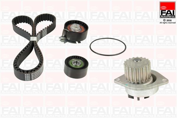 Great value for money - FAI AutoParts Water pump and timing belt kit TBK252-6038