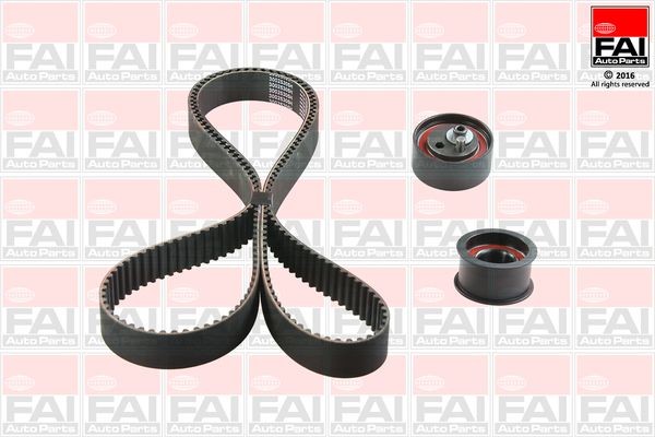 FAI AutoParts without tensioner pulley damper Timing belt set TBK362 buy