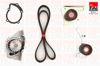 Original TBK39-6083 FAI AutoParts Water pump + timing belt kit experience and price