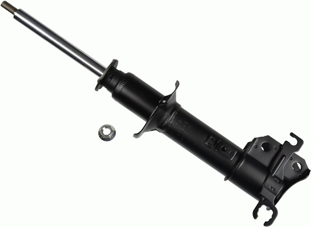 SACHS 230 078 Shock absorber Left, Oil Pressure, Twin-Tube, Suspension Strut, Top pin