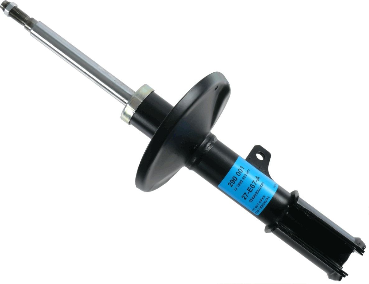 SACHS 290 001 Shock absorber Right, Gas Pressure, Twin-Tube, Suspension Strut, Top pin