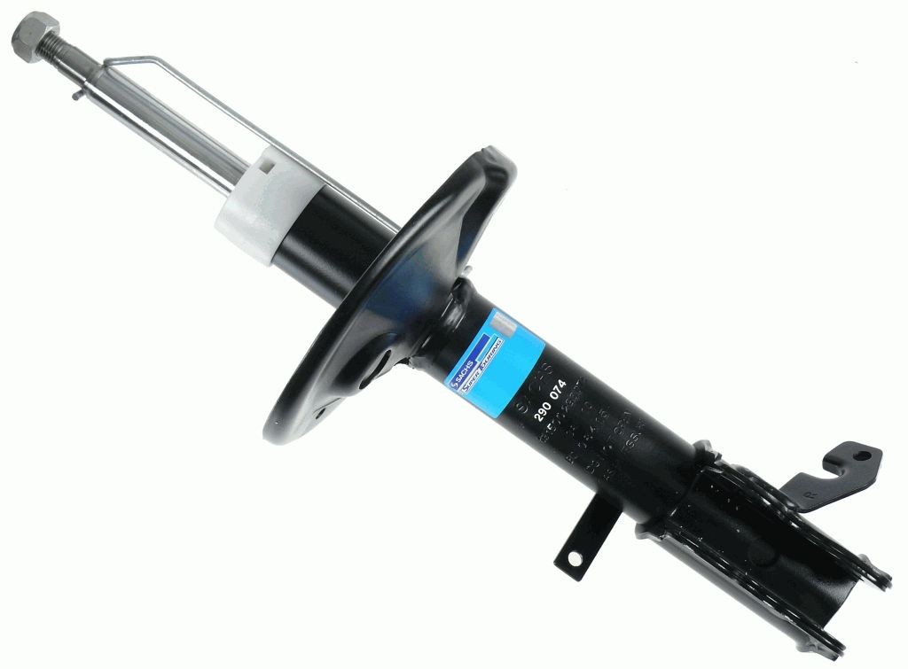 SACHS 290 074 Shock absorber Right, Gas Pressure, Twin-Tube, Suspension Strut, Top pin