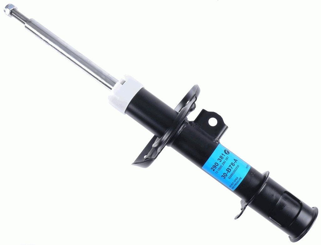 SACHS 290381 Shock absorber Right, Gas Pressure, Twin-Tube, Suspension Strut, Top pin