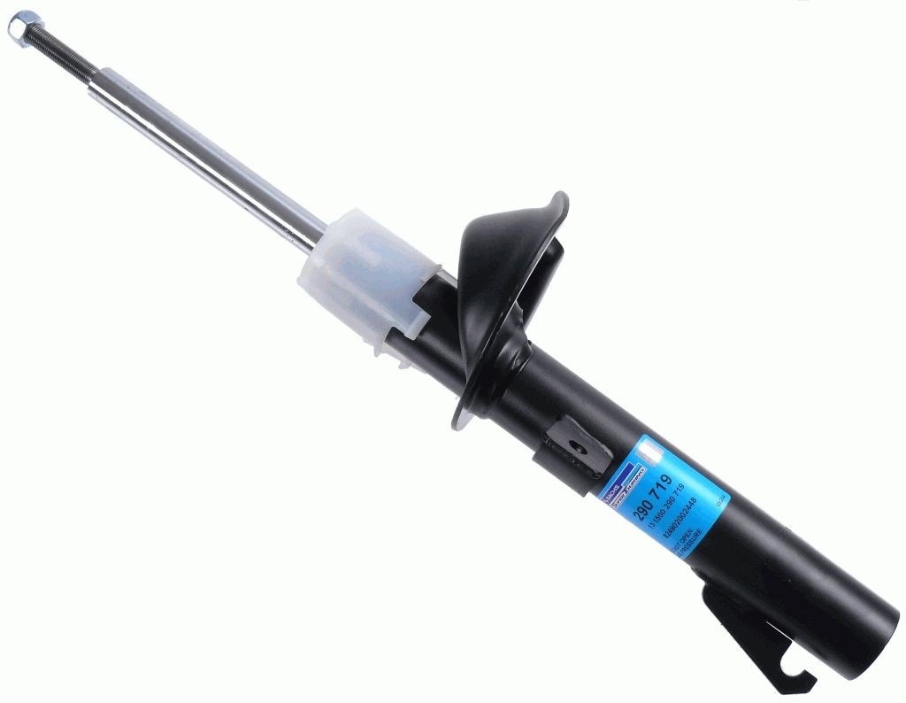 SACHS 290 719 Shock absorber Gas Pressure, Twin-Tube, Suspension Strut, Top pin