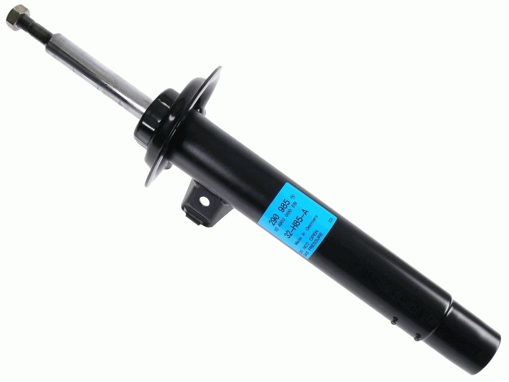 SACHS 290 985 Shock absorber Left, Gas Pressure, Twin-Tube, Suspension Strut, Top pin